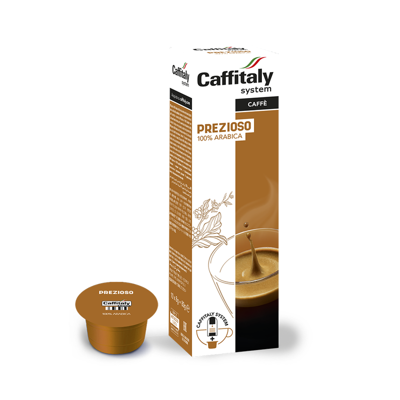 Caffitaly Prezioso, përzierje kompatibile me Caffitaly® (10 kapsula)