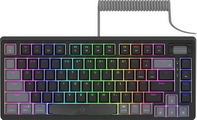 Tastierë gaming Aqirys Drtov, mekanike 75%, USB C, HaiMu Pink