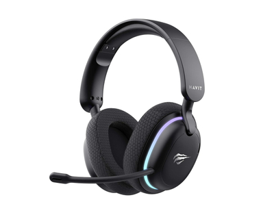 Kufje gaming Havit Fuxi H7, 40mm, me mikrofon, të zeza