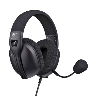 Kufje gaming Havit Fuxi H5d, 3.5mm, me mikrofon, të zeza