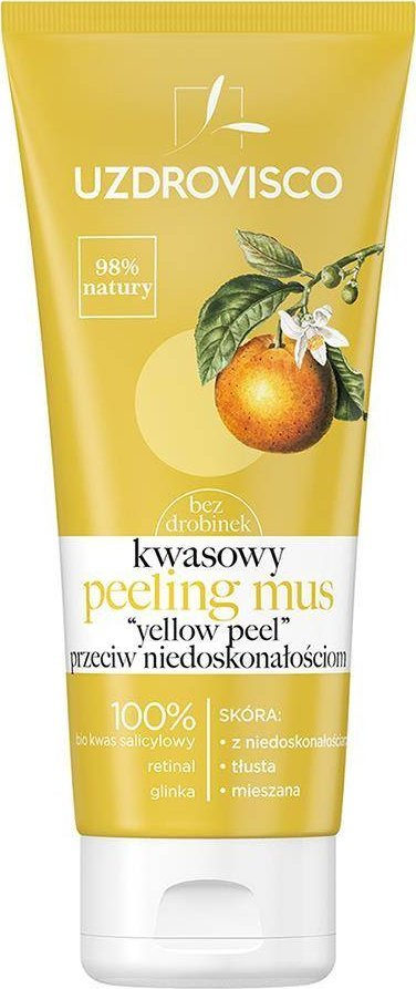Peeling fytyre Uzdrovisco Yellow Peel, oil free, 60ml