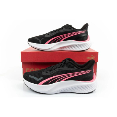 Патики Puma Pounce Lite 310778, дишлива мрежа, висока амортизација, црно розова