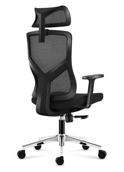 Karrige zyre ergonomike Mark Adler Manager 3.3, me mbështetje lumbare, e zezë