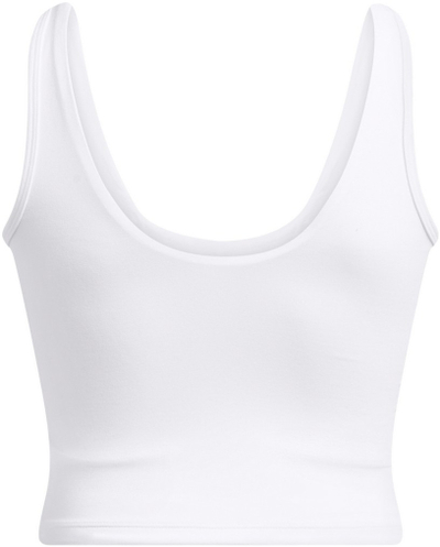 Bluzë sportive pa mëngë Under Armour Motion Women, për femra, e bardhë