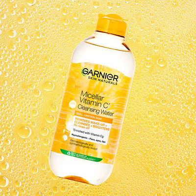Losion pastrimi	për fytyrë Garnier Vitamin C Skin Naturals, 400 ml