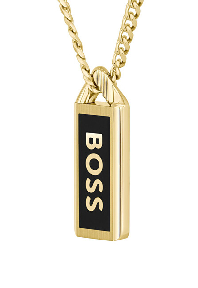 Varëse për meshkuj Hugo Boss Kassy Emblem 1580678, e artë/ e zezë