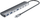 Hub USB C Manhattan 7 porta, 10 Gbps, Power Delivery 100W, gri