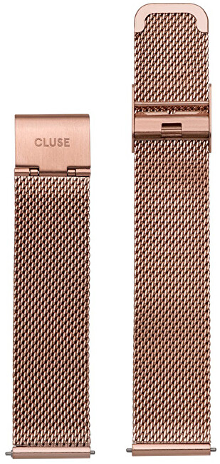 Rrip për orë Cluse Cluse Milan Lahoe Mesh Rose Gold CLS047