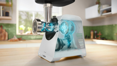 Mulli elektrik mishi Bosch MFWS420W, 2.5 kg/min, plastikë BPA Free, i bardhë