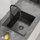 Lavaman kuzhine Luke Oceov Sink 40x45x20, i zi