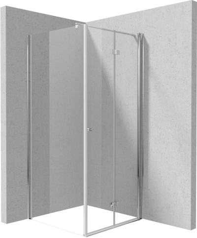 Kabinë dushi Deante Square KKN0X09S09, 90x90 cm, xham 6 mm, krom