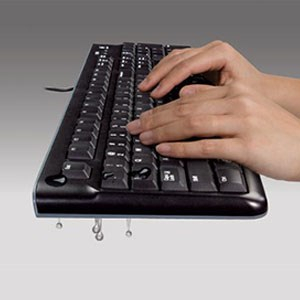 Set tastjere dhe maus Logitech Desktop MK120, USB, i zi