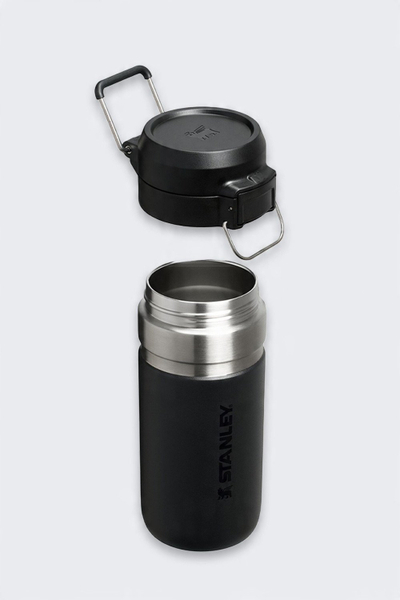 Shishe uji Go Quick Flip, 0.47L, e zezë