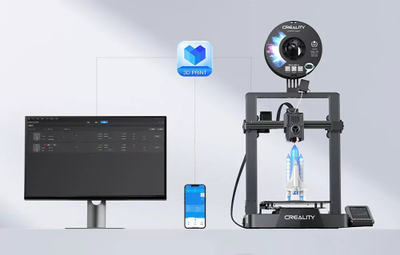 Printer 3D Creality Ender 3 V3 KE, FDM, 500mm/s, auto leveling