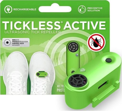 Pajisje kundër rriqrave TickLess Human Active Rechargeable, me ultratinguj, e rimbushme