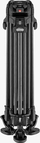 Tripod video Manfrotto Nitrotech 608 Series me 645 Fast Twin, karbon, i zi