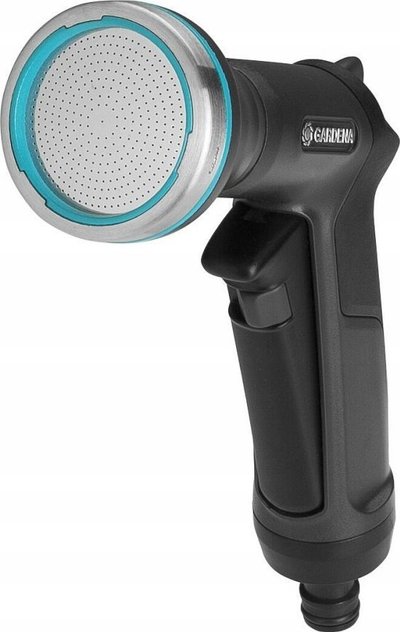 Spërkatës kopshti Gardena EcoLine, rregullim presioni, i zi turquoise