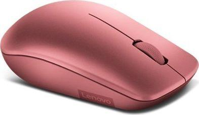 Maus Lenovo 530, wireless, USB, i kuq