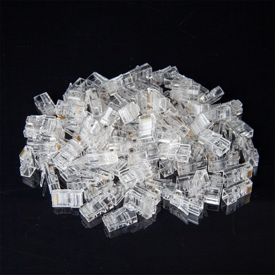Fishe rrjeti Unitek Modular Plug RJ45 Cat 5e Y-OT18TP, 100 copa, transparente