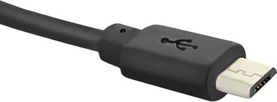 Karikues muri Qoltec, 12W 2.4A, kabllo micro USB, i zi