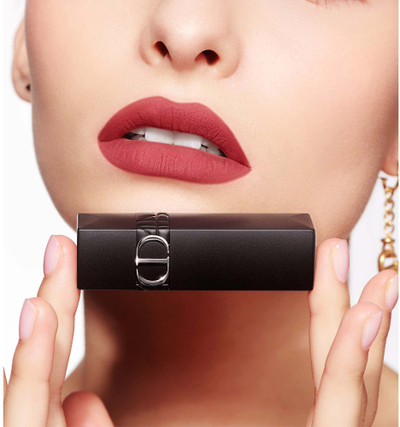 Ruž buzësh Dior Forever Nude Look, mat, i kuq