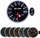 Tahometër makinash SLIDE GAUGE PK-SC, 52mm, dritë e bardhë ose amber, i zi