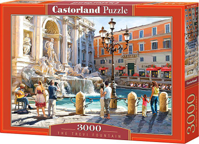 Puzzle Castorland Fontanna di Trevi, 3000 elemente