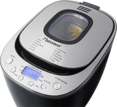 Makinë për gatim të bukës Bestron ABM3000B, 550 W, 0.9 kg