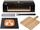 Furrë pice për grill BakerStone Pizza Oven Box Set, çelik inox, me aksesorë, e zezë