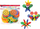 Puzzle Askato Klocki Maly Genius Big Flowers, 3+, 46 elemente
