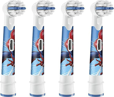 Oral-B Kids Spiderman Глави за Замена на Четка за Заби, 4 Пакет