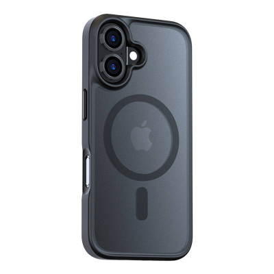 Kapak telefoni Torras Guardian Magnetic Series për iPhone 16 Plus, me magnet, mbrojtës, i zi