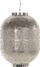 Lampë varëse MARINGA, metal, stil maroken, argjend