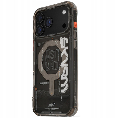 Mbulesë telefoni Skinarma Sonix për iPhone 17 Pro Max, magnetike, me dizajn Stone