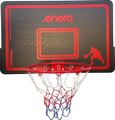 Panel basketbolli Enero Tornado, 110x70cm, rreth 45cm, me shumë ngjyra