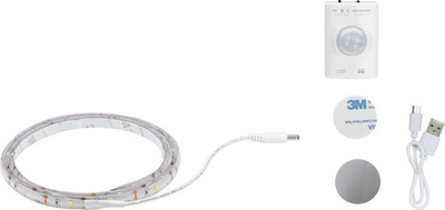 Shirit LED Paulmann, 1m 1.4W, 3000K, i bardhë