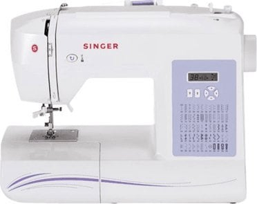 Makina qepëse Singer Brilliance 6160, elektronike, 60 lloje qepjesh, e bardhë