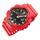 Ora dore Casio G-Shock GA-100B-4AER, kronograf, rezistente ndaj ujit 20 bar, e kuqe