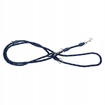 Zinxhir për qen Red Dingo BK-18874, litar 120cm 6mm, reflektues, blu navy