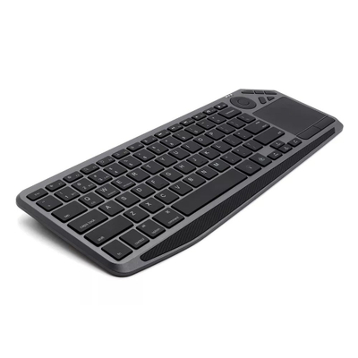 Tastierë universale Techly ICTB9801TB, RF Wireless + Bluetooth, RGB, e zezë