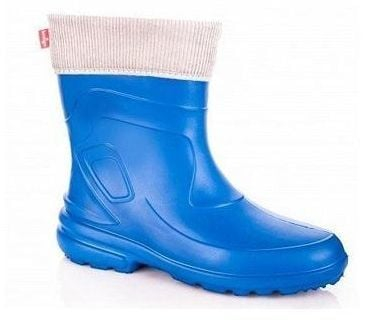 Çizme gome për gra Lemigo Jessy Azurro, material EVA, me futër të brendshme, blu e çelët