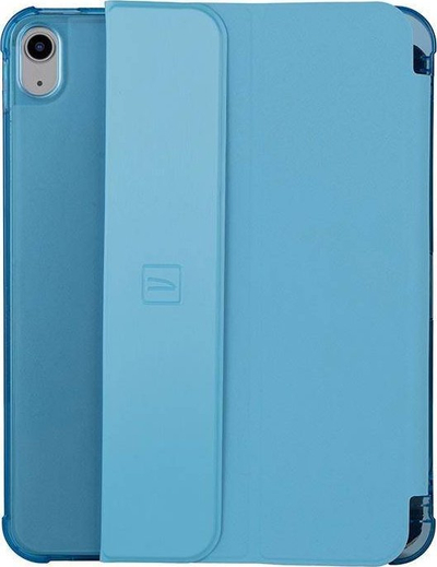 Mbulesë tableti Tucano Satin për iPad 10.9" 2022, me qëndrim, blu