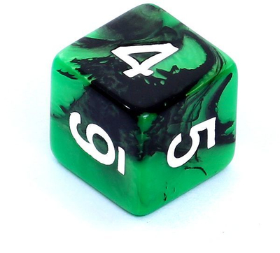 Set zaresh REBEL RPG, të gjelbërta/zeza