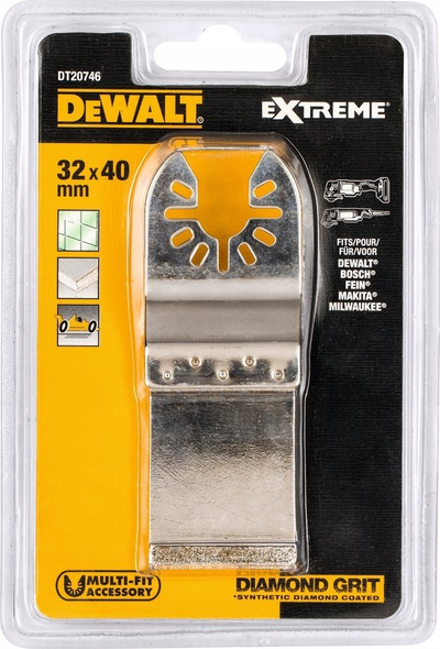 Сечило DeWALT за осцилирачка алатка, 1 парче, за дрво и пластика