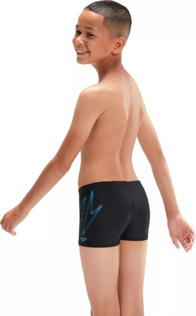 Rroba banje çunash Speedo Hyper Boom Aquashorts, Endurance10, të zeza me blu