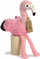 Lodër pelushi Aurora Eco Nation Flamingo 35005, 24 cm, prej materialesh të ricikluara, rozë