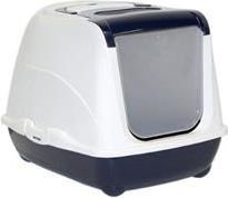 WC për mace Moderna Flip Large me kapak, Blueberry
