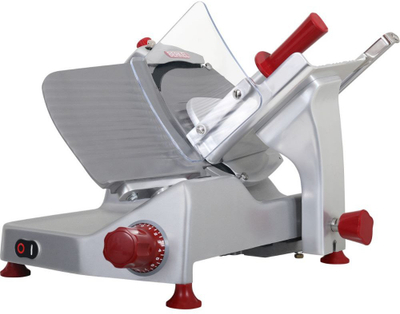 Prerëse Berkel Pro Line XS25, elektrike profesionale, me shtresë Teflon, gri me të kuqe
