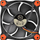 Ftohës Thermaltake Riing LED, 140 mm, i kuq