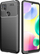 Këllëf telefoni Carbon Premium për Xiaomi Redmi 9C, TPU, që s’rrëshqet, i zi